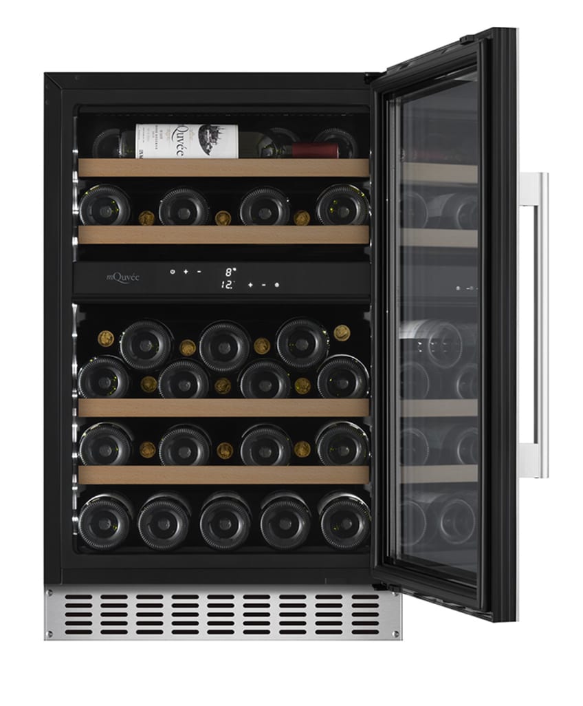 mQuvée Einbau-Weinkühlschrank - WineCave 700 50D Stainless