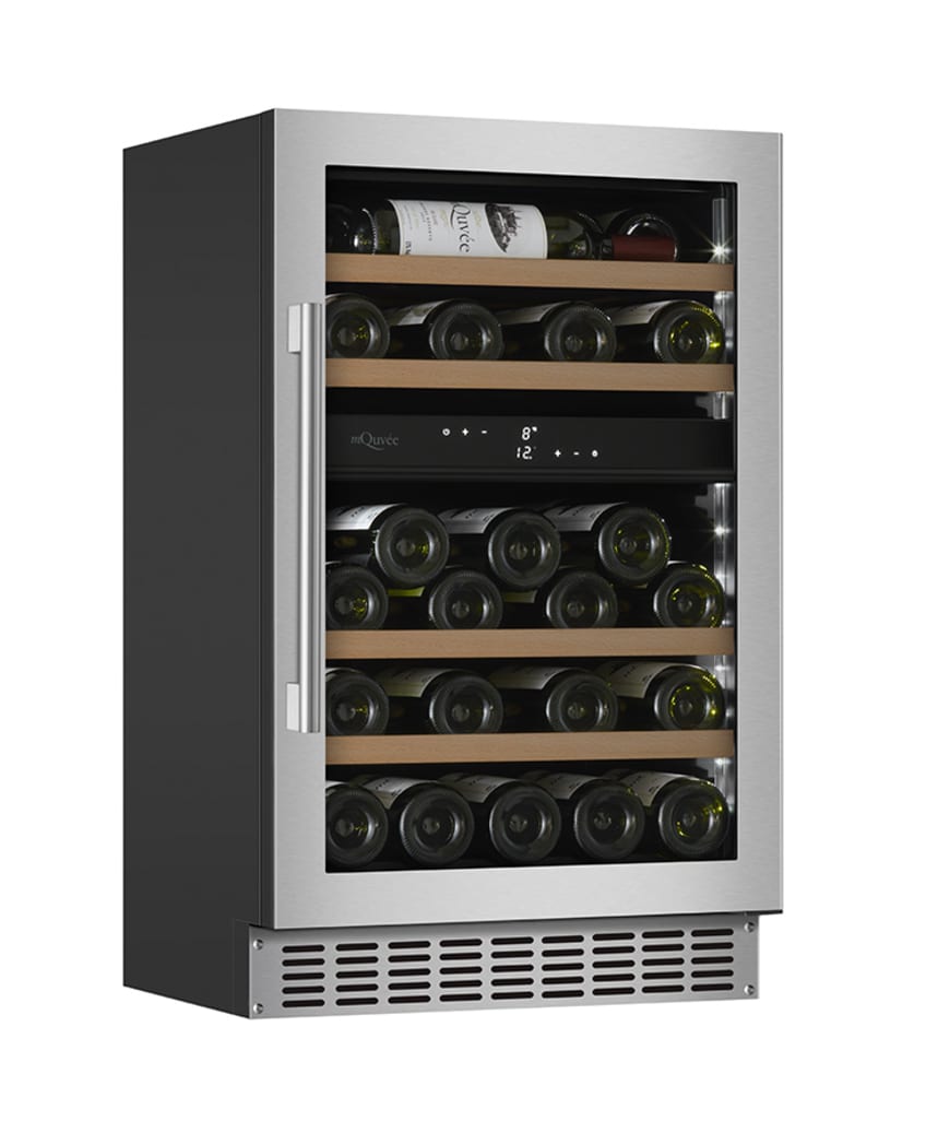 Innbyggbart vinskap - WineCave 700 50D Stainless