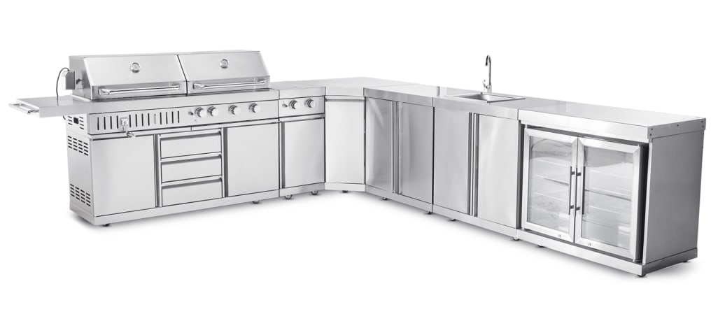 (Outlet) - Myoutdoorkitchen - Hjørnemodul 90° - Large