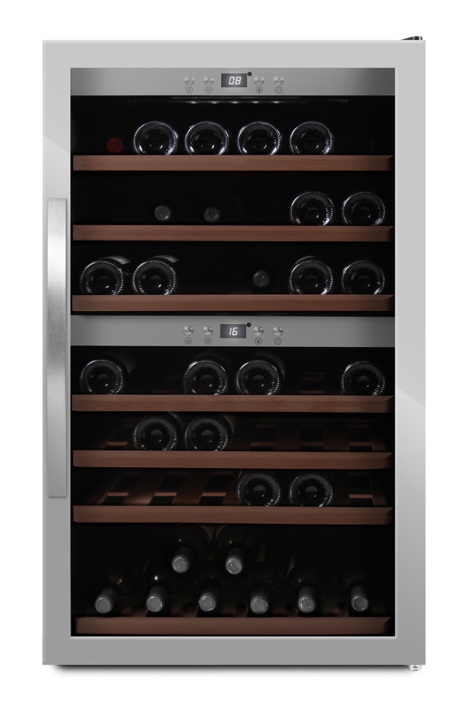 Free-standing Wine Cooler - WineExpert 66 Stainless 