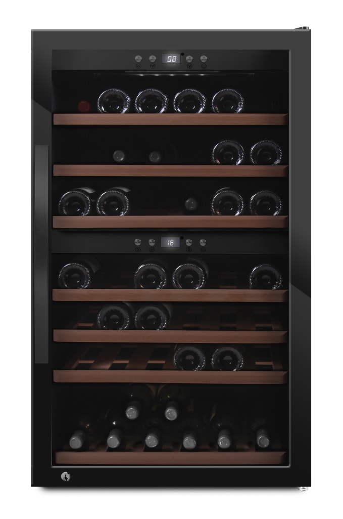 Cave à vin à pose libre - WineExpert 66 Fullglass Black 