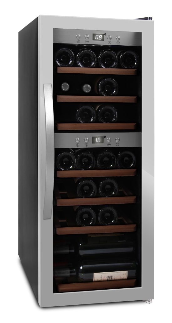 Free-standing wine fridge - WineExpert 38 Stainless 