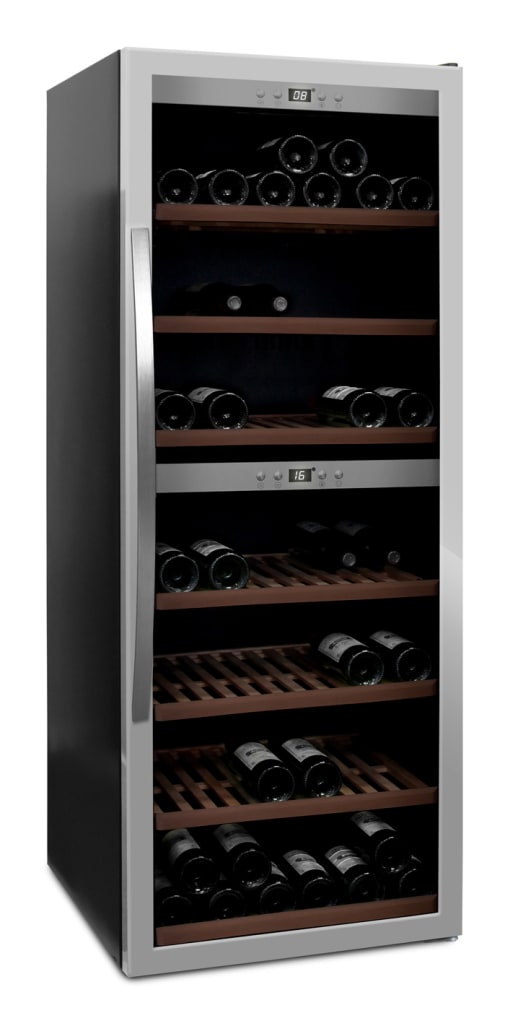 Free-standing wine fridge - WineExpert 126 Stainless 