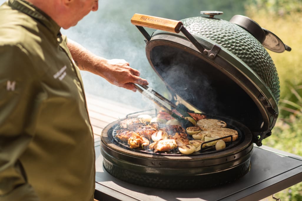 Støpejernsrist til kamado grill - Medium