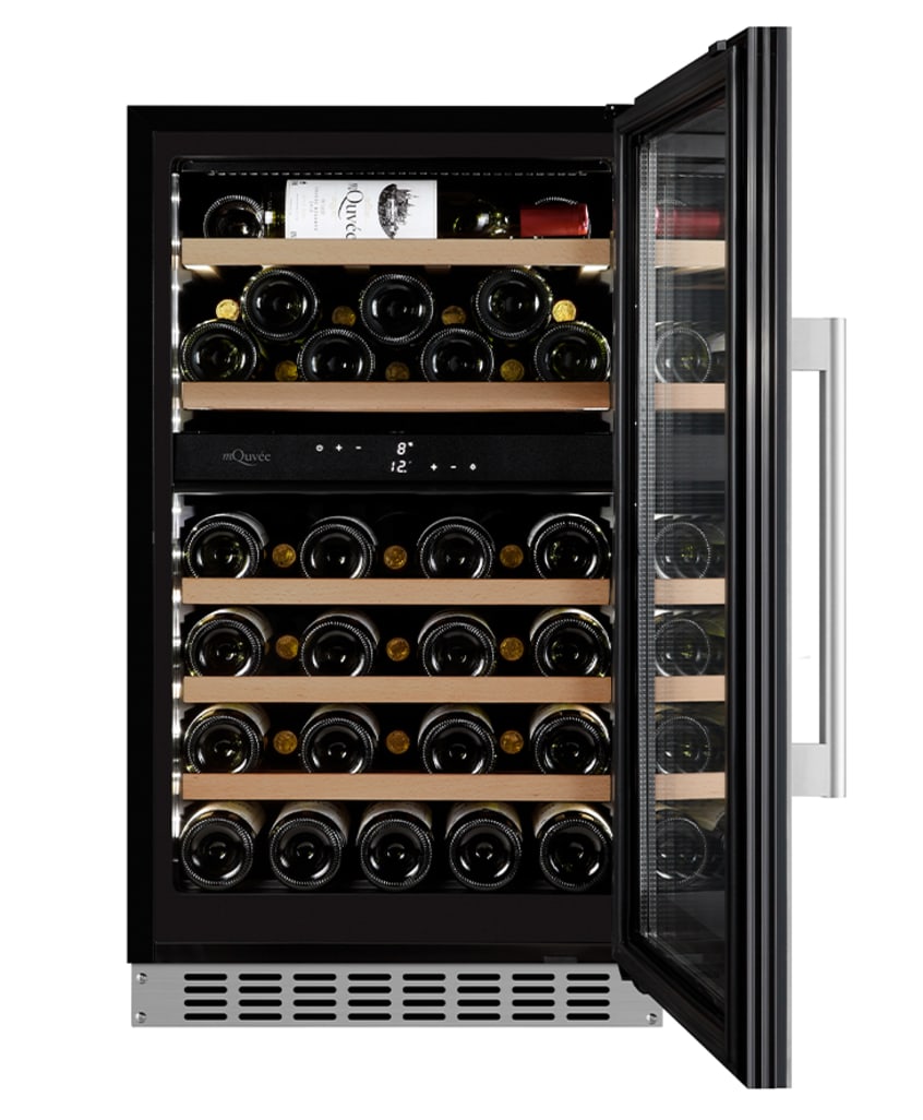 Under-counter wine cooler - WineCave 800 50D Stainless