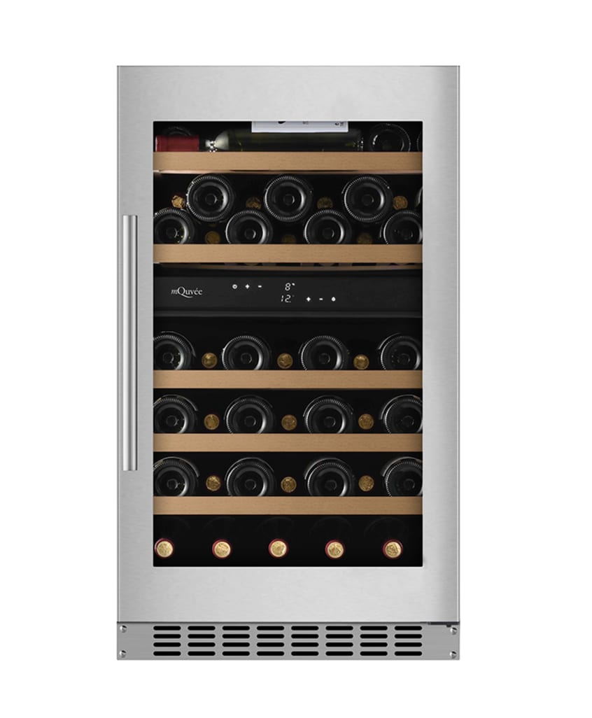 Under-counter wine cooler - WineCave 800 50D Stainless