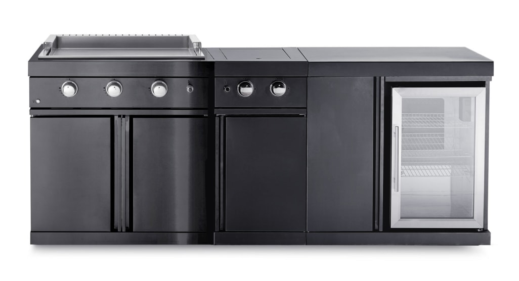 TYSKLAND - Myoutdoorkitchen - Black Collection - Fristående utekök - Fresno