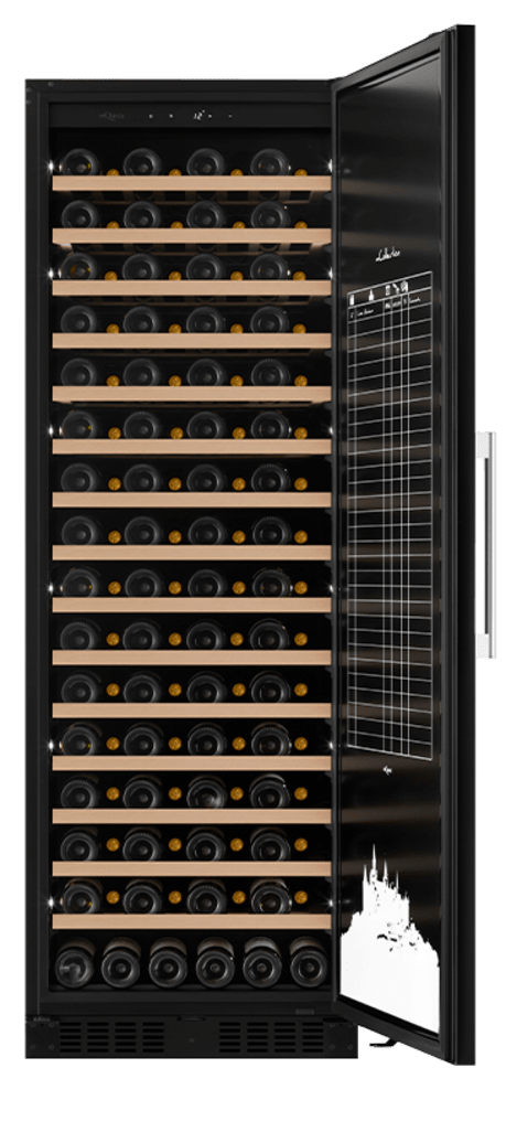 Vinlagringsskåp - WineStore 177 - 15 hyllplan - Anthracite Black