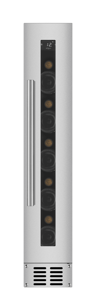 mQuvée inbyggbar vinkyl - WineCave 700 15S Stainless  (B:14,8 x H: 82/89 x D: 52,5 cm)