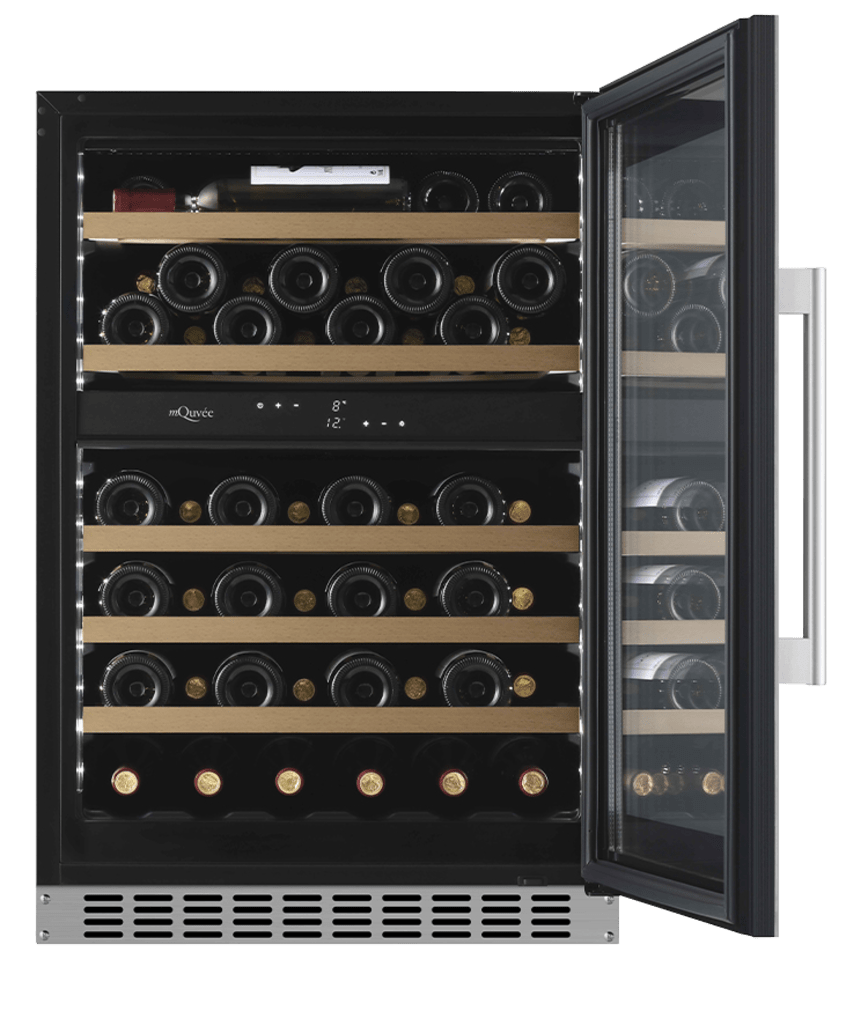 Einbau-Weinkühlschrank - WineCave 800 60D Stainless