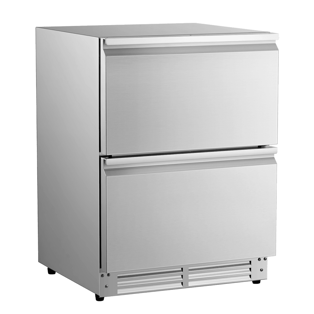 Sisäänrakennettava / Vapaasti seisova ulkojääkaappi - Outdoor Collection 51D Stainless