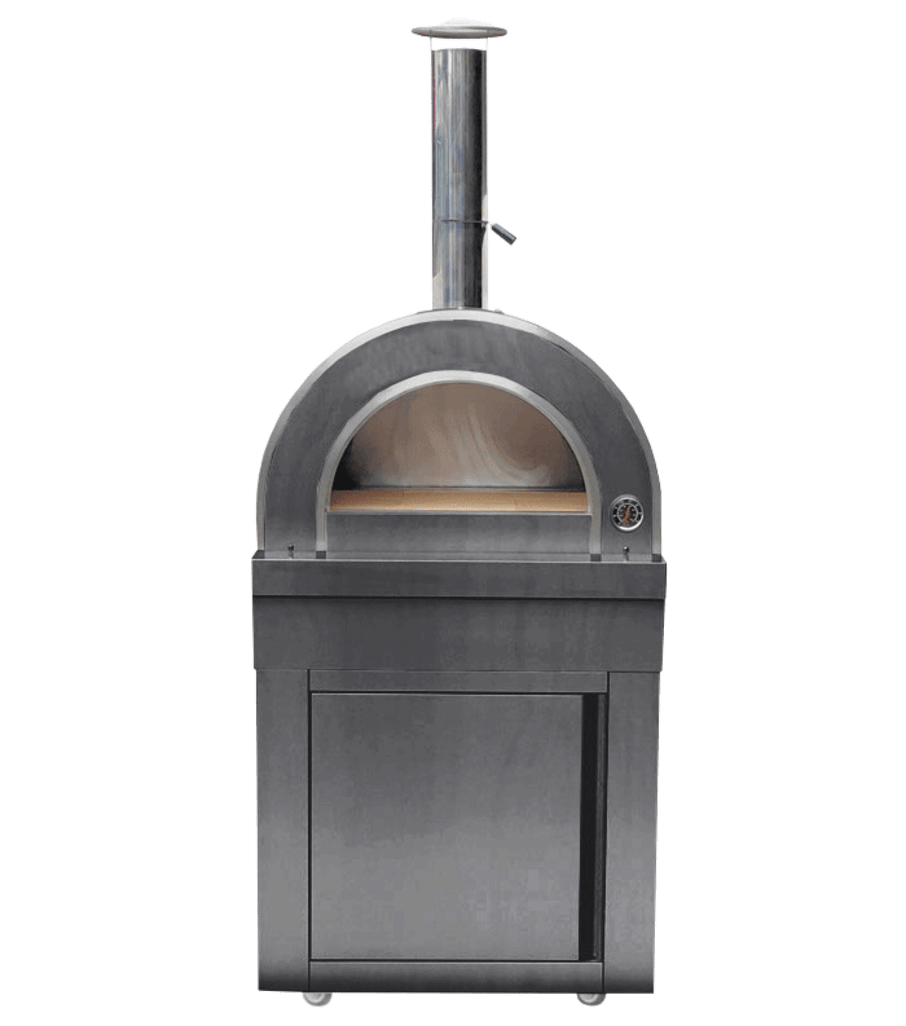Black Collection - Moduuli puilla lämpiävä pizzauuni - Naples