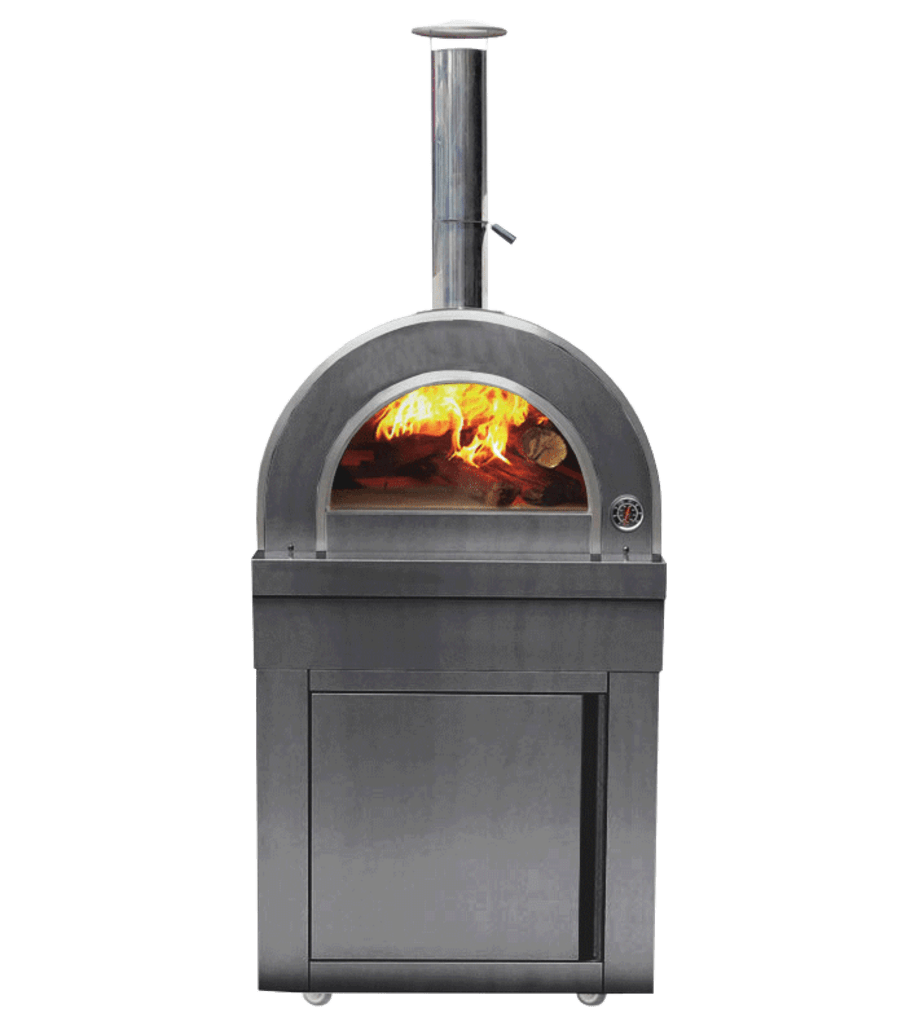 Black Collection - Moduuli puilla lämpiävä pizzauuni - Naples