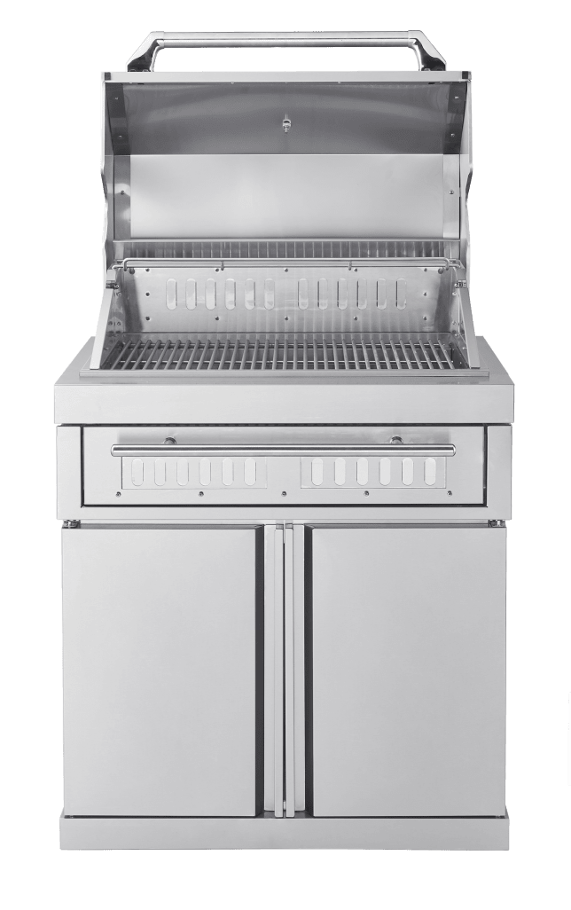 Stainless Collection - Vrijstaande houtskoolbarbecue