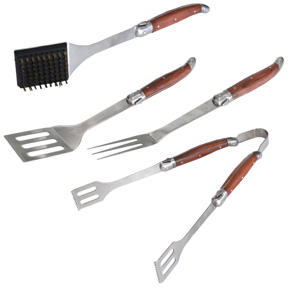 Grillverktyg - 4 delar