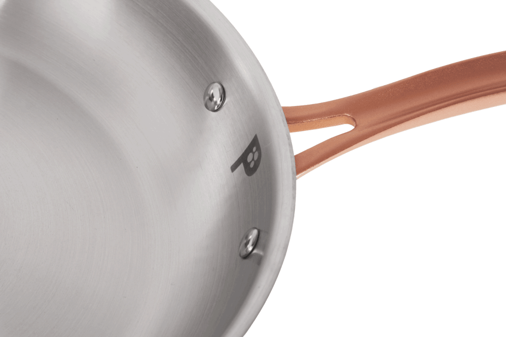  Traktørpanne med lokk 28 cm - Svart
