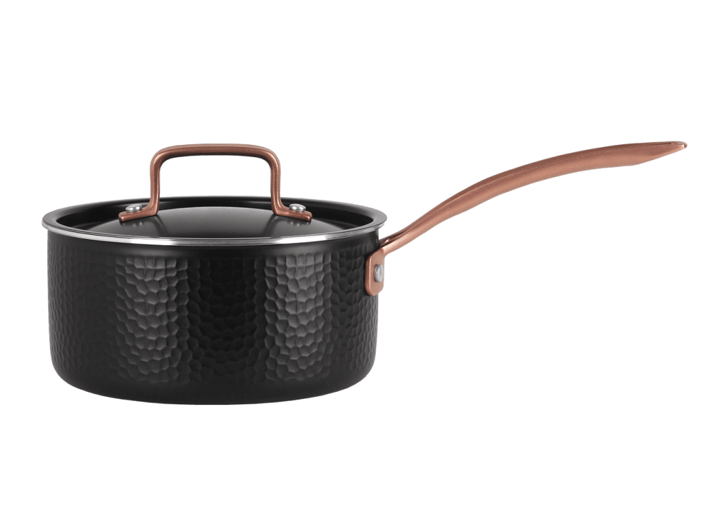 Kasserolle med låg 18 cm / 2,3 liter - Sort