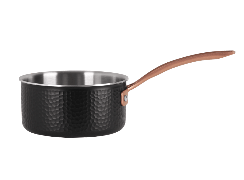 Kasserolle med låg 16 cm / 1,6 liter - Sort