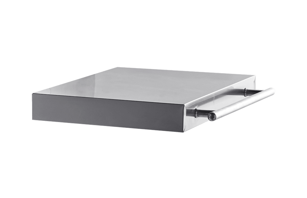 Stainless Collection - Avtagbart sidobord med handtag (Rostfritt) 
