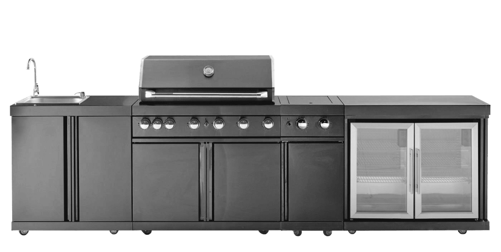 TYSKLAND - Myoutdoorkitchen - Black Collection - Fristående utekök - Wisconsin