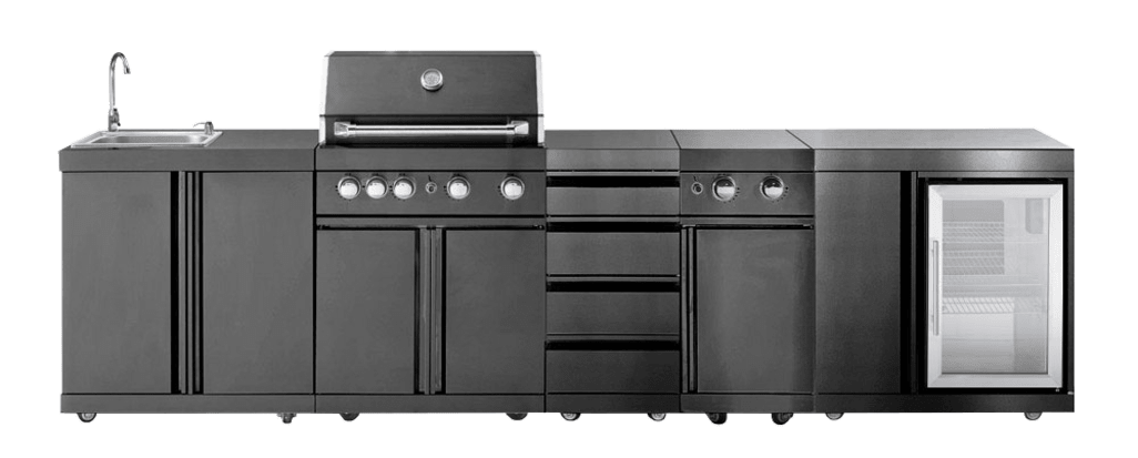 TYSKLAND - Myoutdoorkitchen - Black Collection - Fristående utekök - Michigan