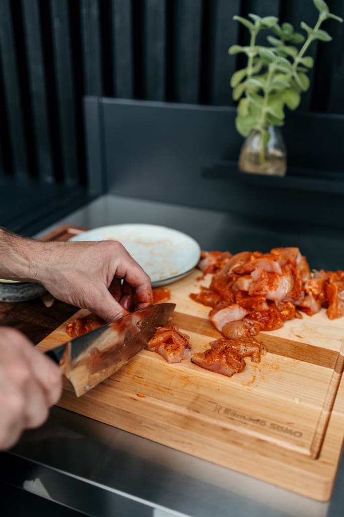 Kockkniv - VG10-stål - 20 cm