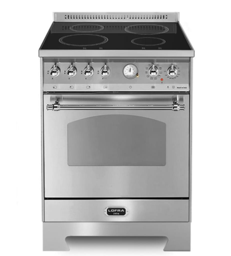 (Outlet) - Lofra Komfyr - Dolce Vita 60 cm (1 ovn) (Rustfri/Krom) Induksjon