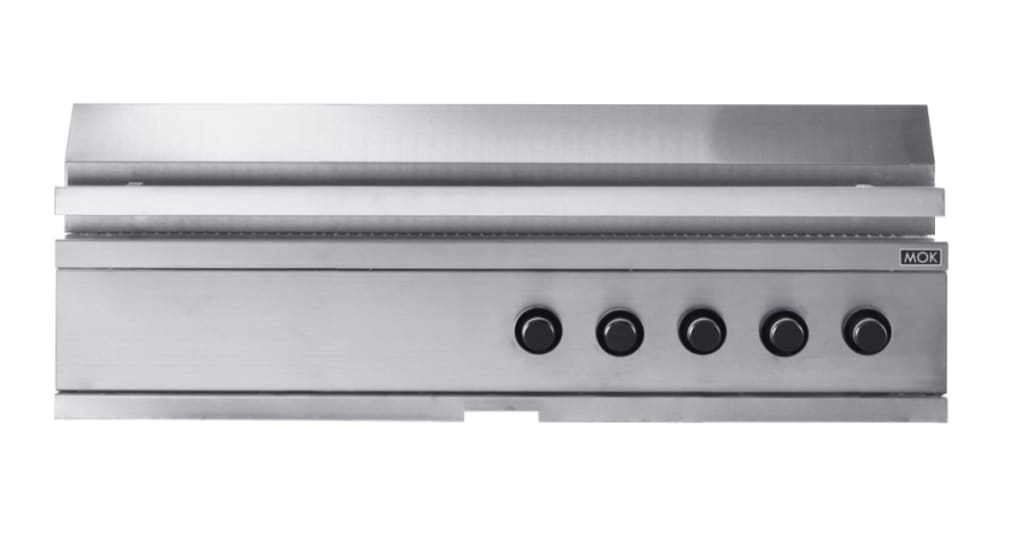 (Outlet) - Nordic Line - Integrerbar gassgrill (5 brennere) - Rustfri