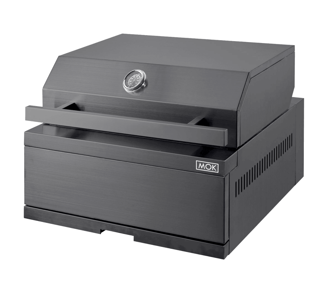 Nordic Line - Integroitava hiiligrilli (Musta)