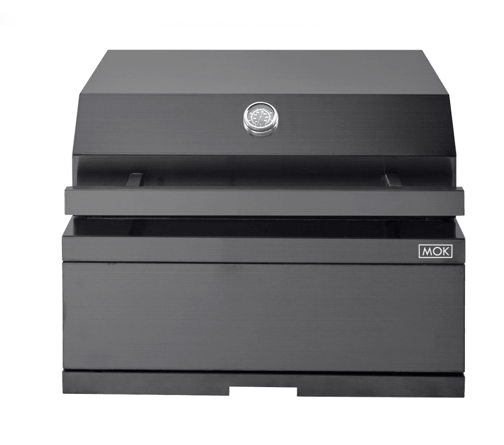 Nordic Line - Integroitava hiiligrilli (Musta)