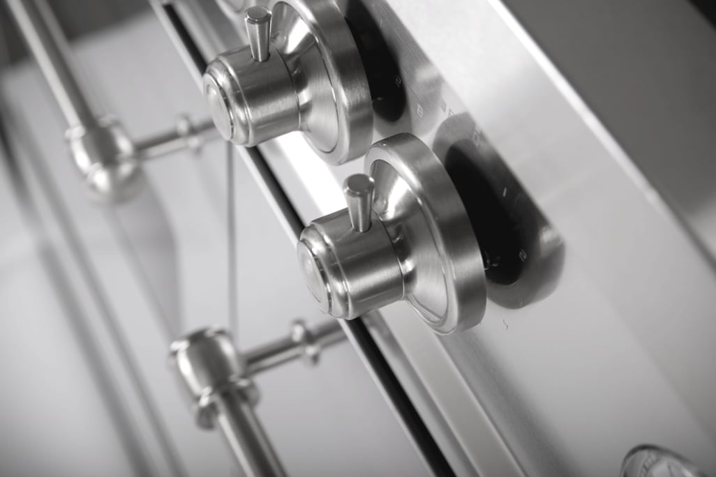 Cuore - Piano de cuisson à induction 90 cm (2 fours) (Acier/Acierbrossé)