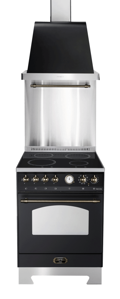 Dolce Vita - Induktionsherd 60 cm (1 Backofen) (Schwarz/Bronze) 