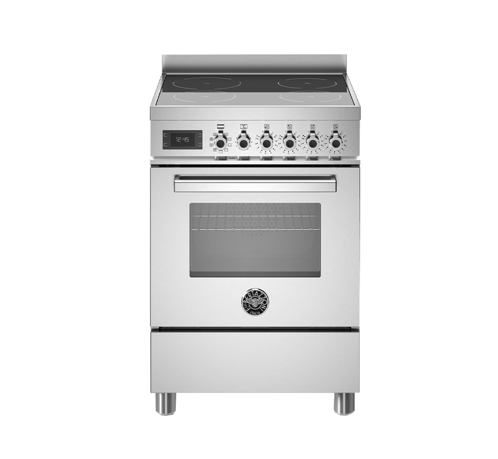 Professional - Induktionsspis 60 cm (1 ugn) (Rostfri) 