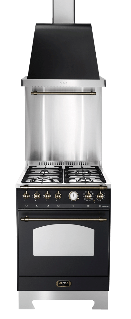 Dolce Vita - Gasspis 60 cm (1 ugn) (Svart/Brons)