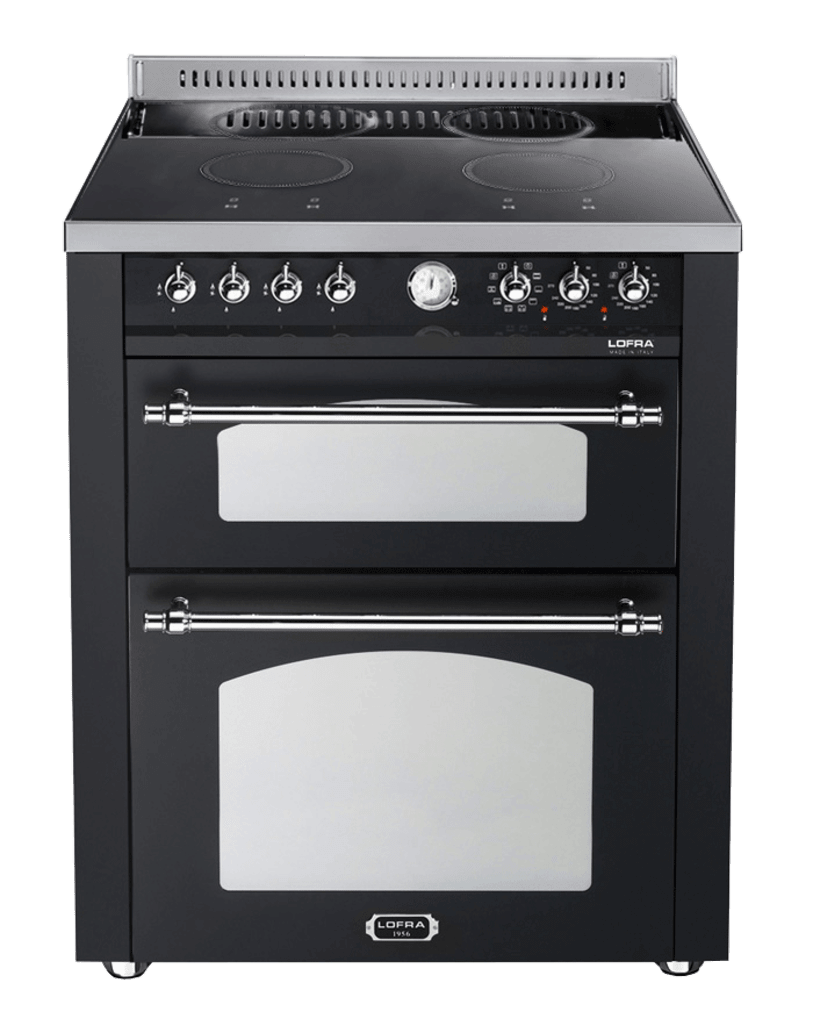 Piano de cuisson - Dolce Vita 70 cm (2 fours) (Noir/Chrome) Induction