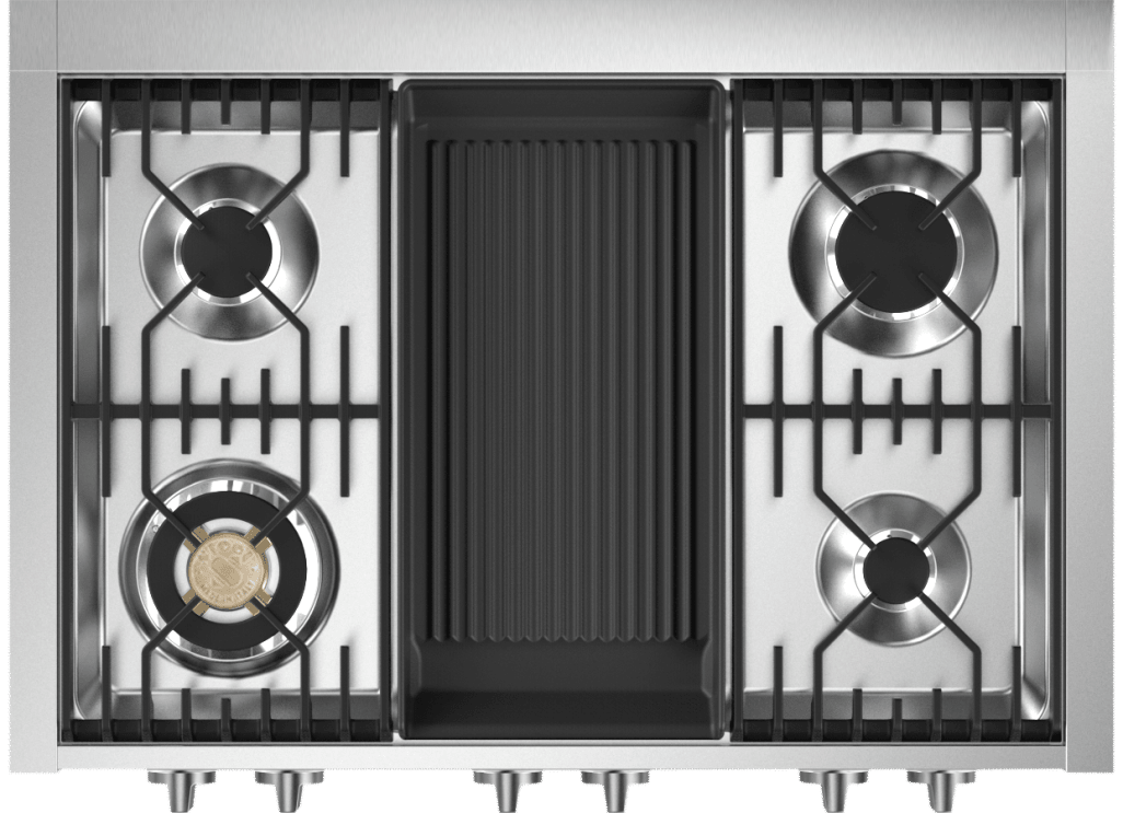 Genesi - Combi-steam Gaskomfur 100 cm (2 ovne) Gas + BBQ