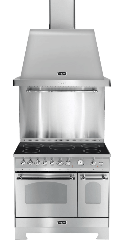 Piano de cuisson - Dolce Vita 90 cm (2 fours) (Acier Inoxydable/Chrome) Induction