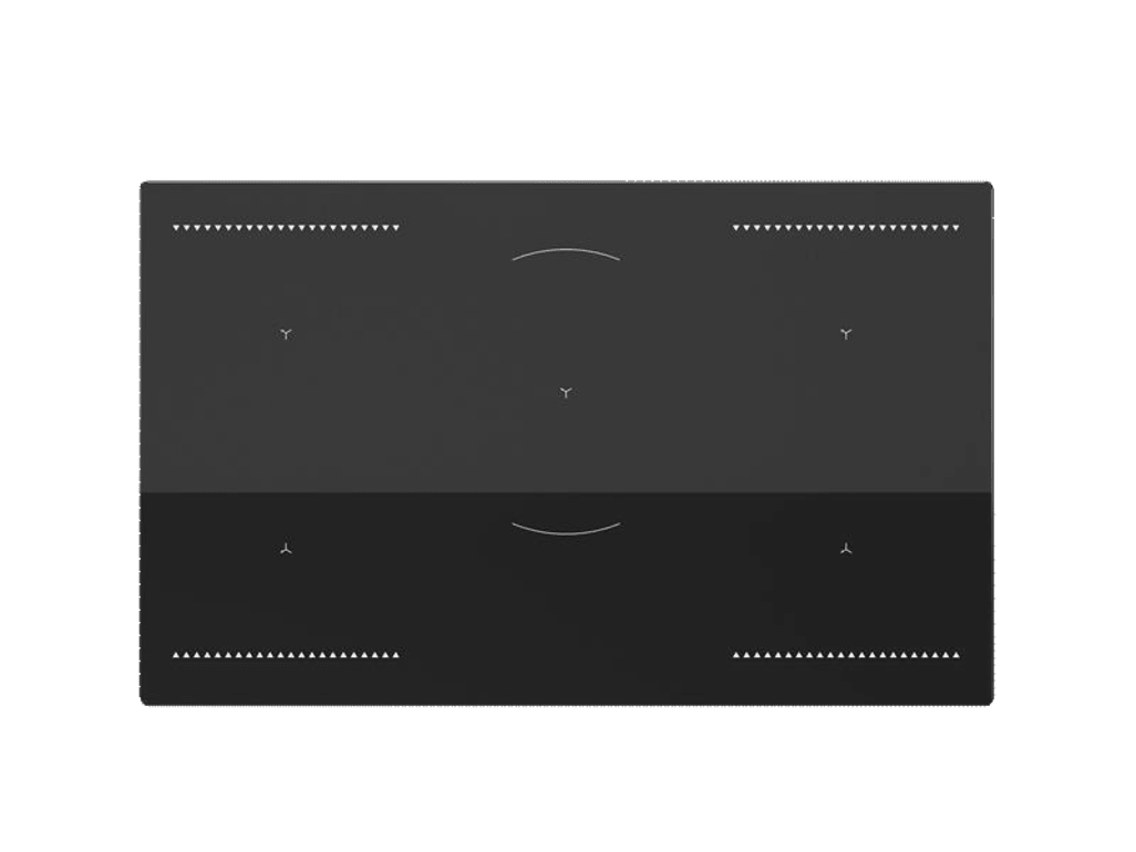 Professional - Induktionsspis 90 cm (2 ugnar) (Svart) 