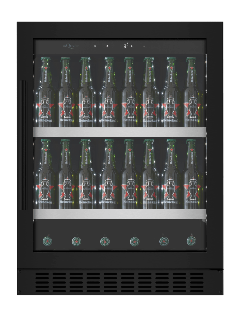 Einbau-Bierkühlschrank - BeerServer 60 Anthracite Black