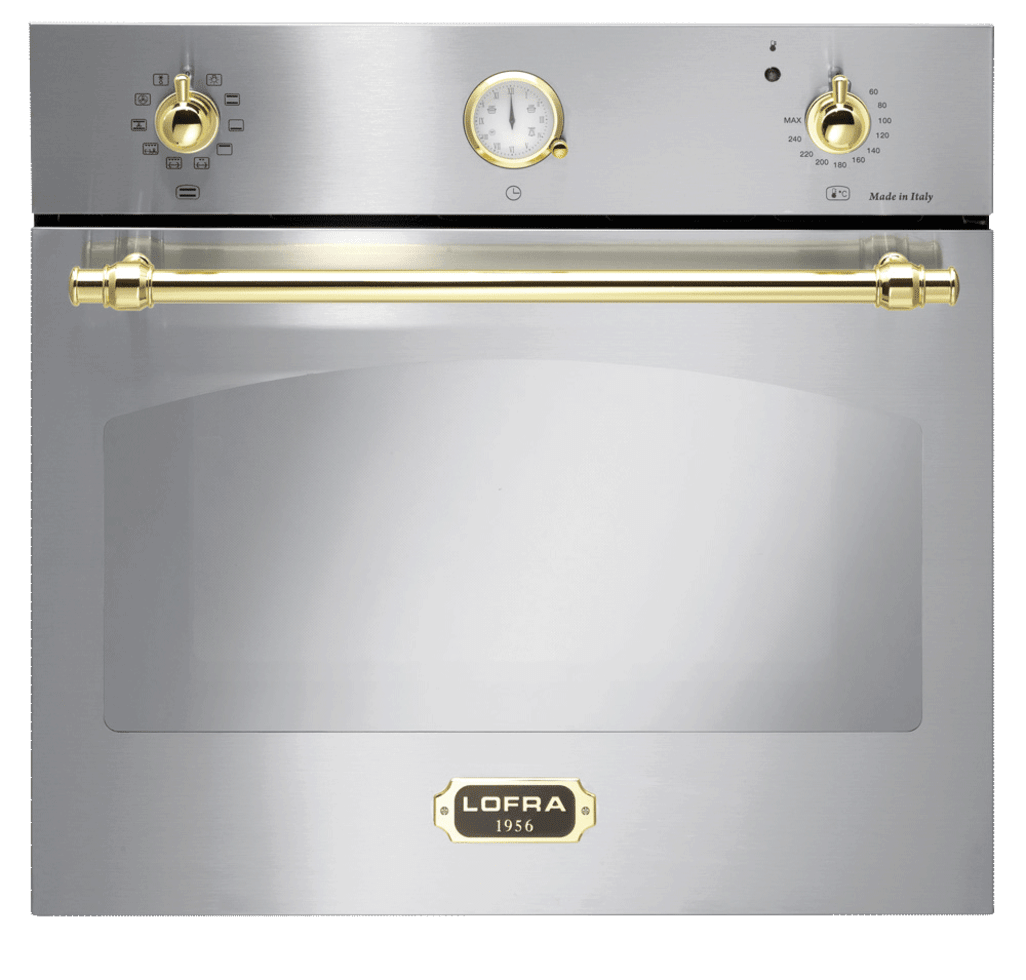 Built-in oven Dolce Vita 60 cm (Stainless/Brassed) 