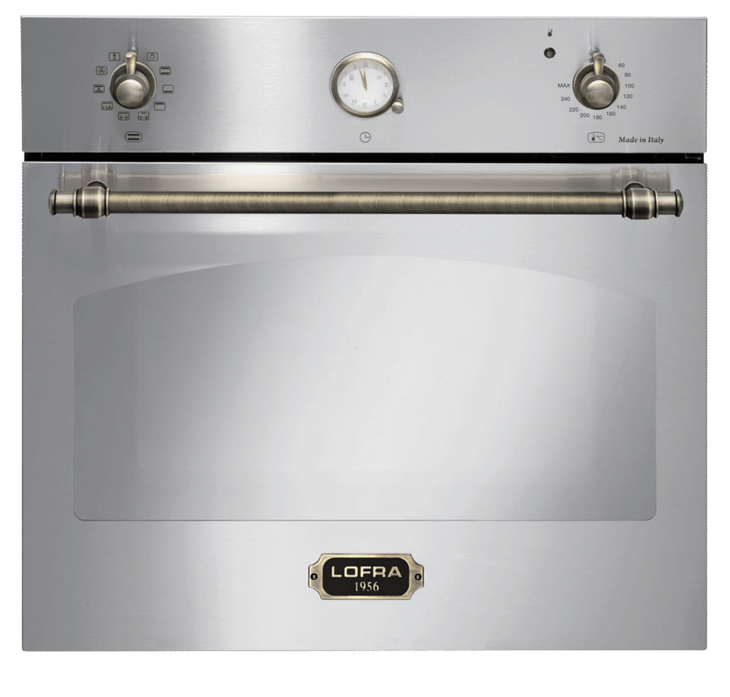 Inbyggbar ugn Dolce Vita 60 cm (Rostfri/Brons) 