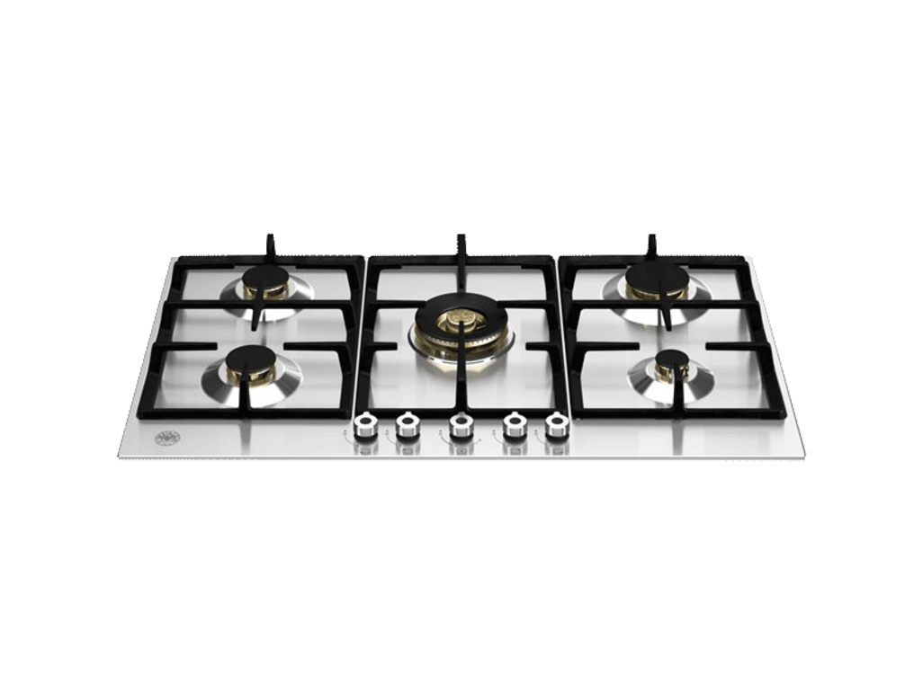 Bertazzoni - Professional 90 cm gaskogeplade med central dobbelt-wok