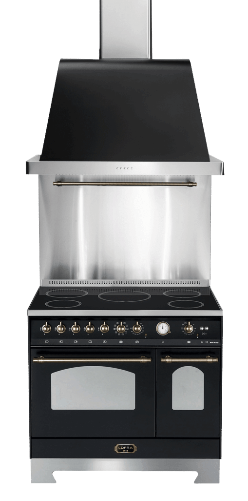 Dunstabzugshaube Dolce Vita 90 cm Schwarz 