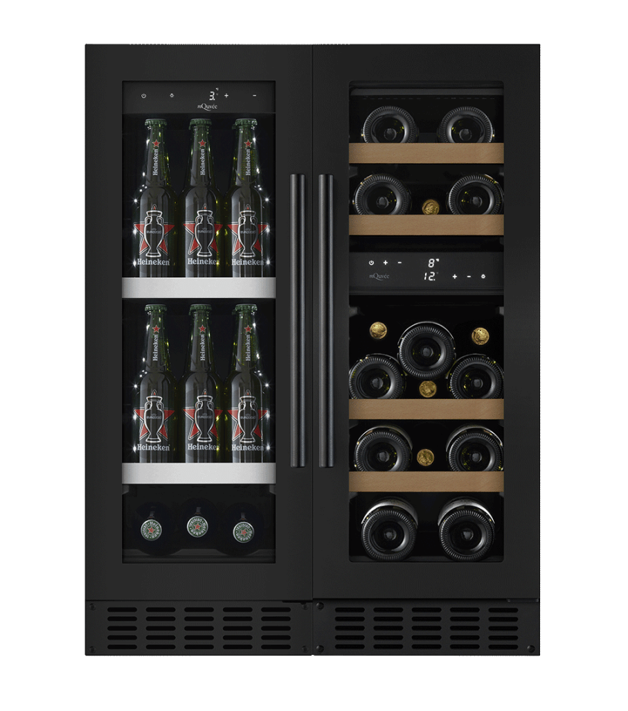 Vin- och ölkyl kombinationspaket 60 Anthracite Black