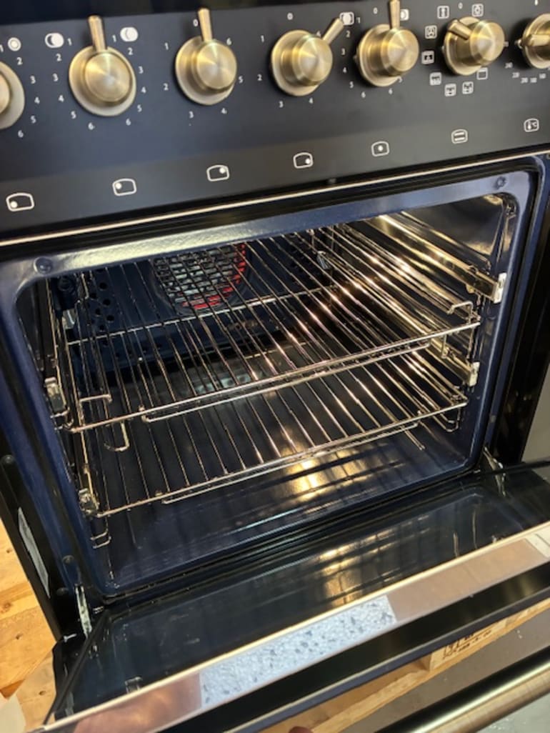 (Outlet) - Komfyr - Dolce Vita 90 cm (2 ovner) (Svart/Bronse) Keramisk