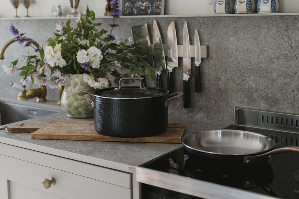 6-osainen kattilasetti - The Creator Musta