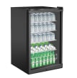 Free-standing beer cooler - Polar Collection 115L Black 