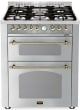 Range cooker - Dolce Vita 70 cm (2 ovens) (Stainless/Brassed) Gas