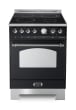 Range cooker - Dolce Vita 60 cm (1 oven) (Black/Chrome) Induction