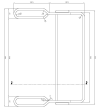 Handle for baking tray Dolce Vita 60 cm